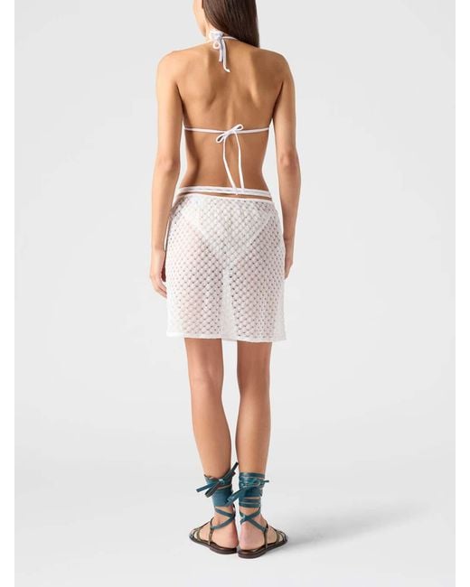 Missoni White Miniskirt