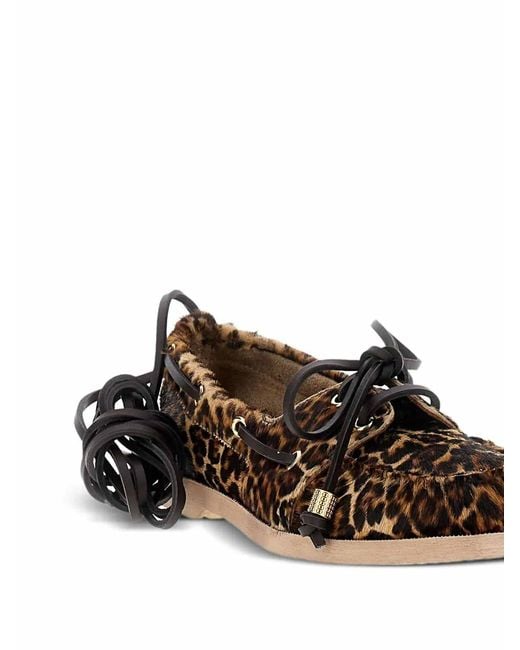 Golden Goose Deluxe Brand Brown Boat Mocassin
