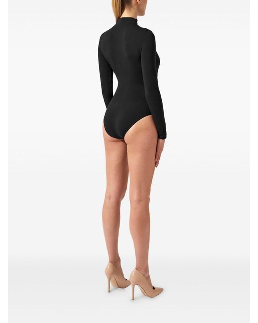 Wolford Black High Neck Pullover
