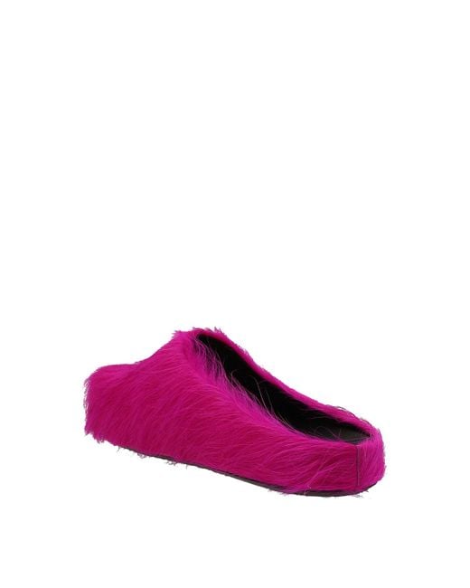 Marni Purple Fussbett Mules for men