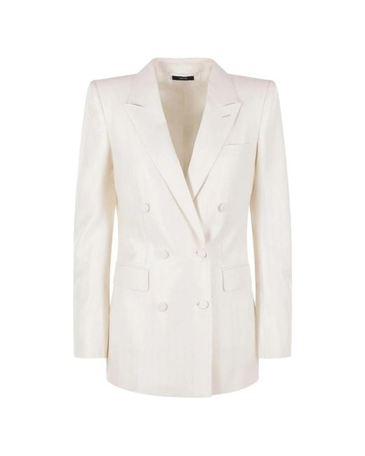 Tom Ford White Outerwear