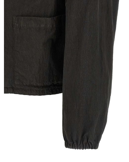 Maison Margiela Black Printed Jacket for men