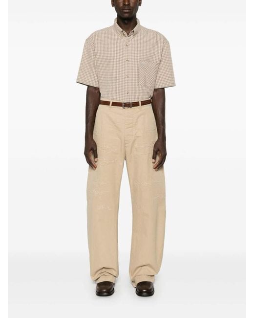 DSquared² Natural Ripped Chino Pants for men