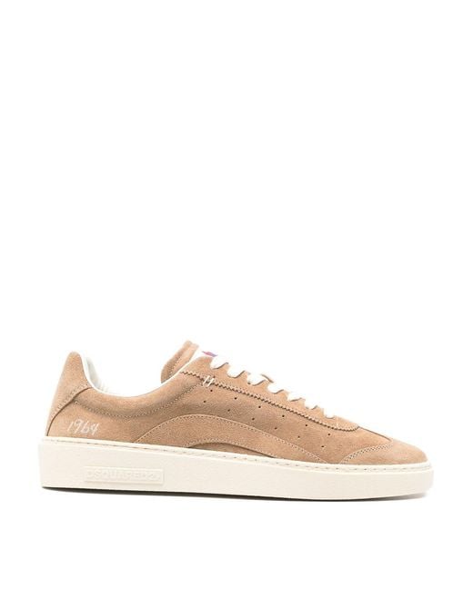 DSquared² Natural Leather Sneakers for men