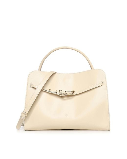 Francesco Biasia Natural Iconic Always-On Leather Bag