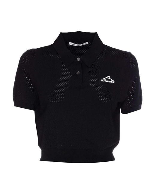 Alexander Wang Blue Short Sleeves Polo