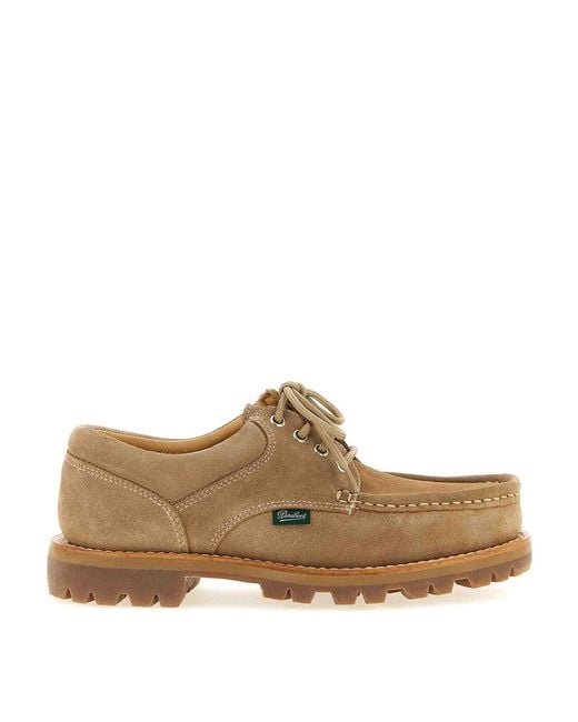 Paraboot Brown Thiers Derby Shoes for men