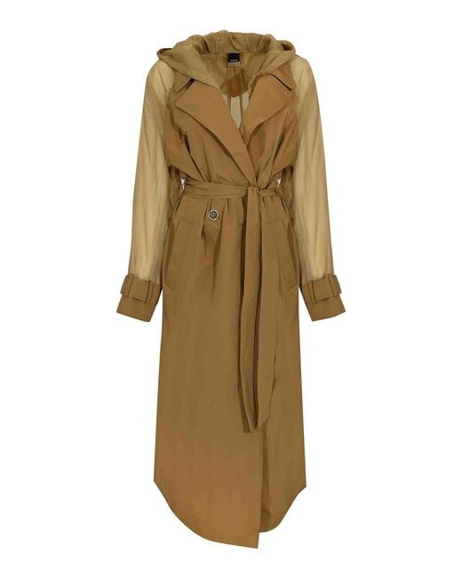 Pinko Natural Terrie Trench Coat
