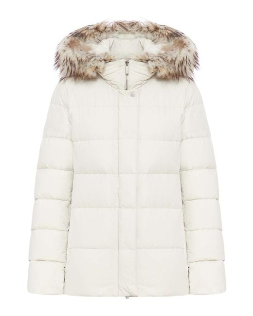 Moorer Natural Kilie-Fur-Kn Down Jacket