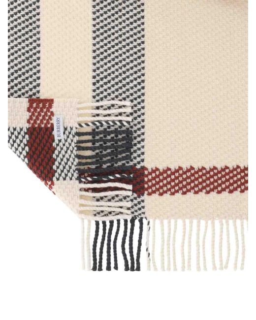 Burberry White Scarves