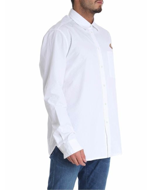 Vivienne Westwood White Shirt With Patch Pocket for men