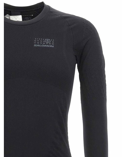 MM6 by Maison Margiela Black Maison Margiela X Salomon Mm6 Sweater for men