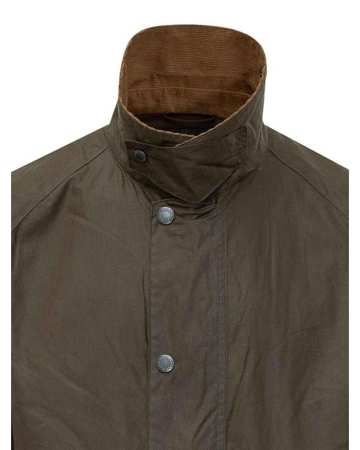 Barbour Green Modern Bedale Waxed Jacket for men