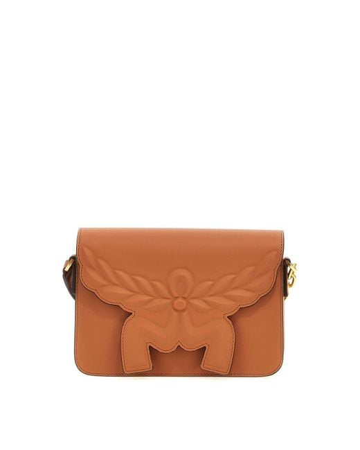 MCM Brown Himmel Crossbody Bag