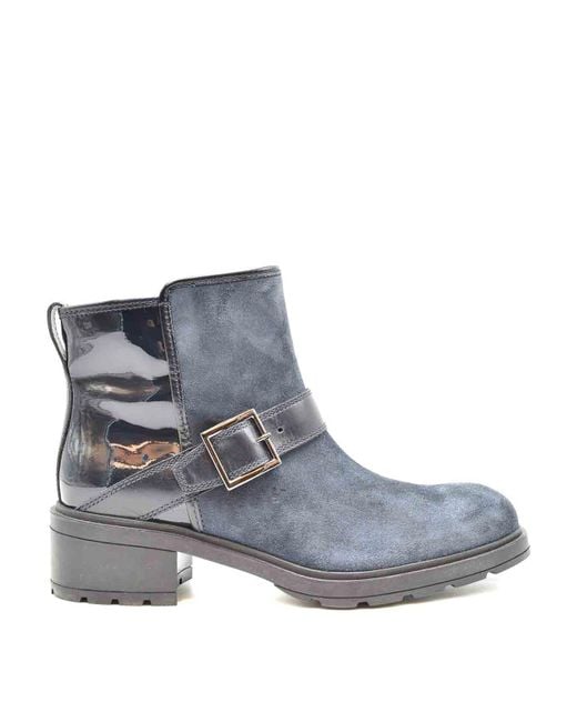 Hogan Blue Booties