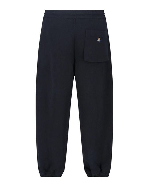 Vivienne Westwood Blue Sports Pants for men