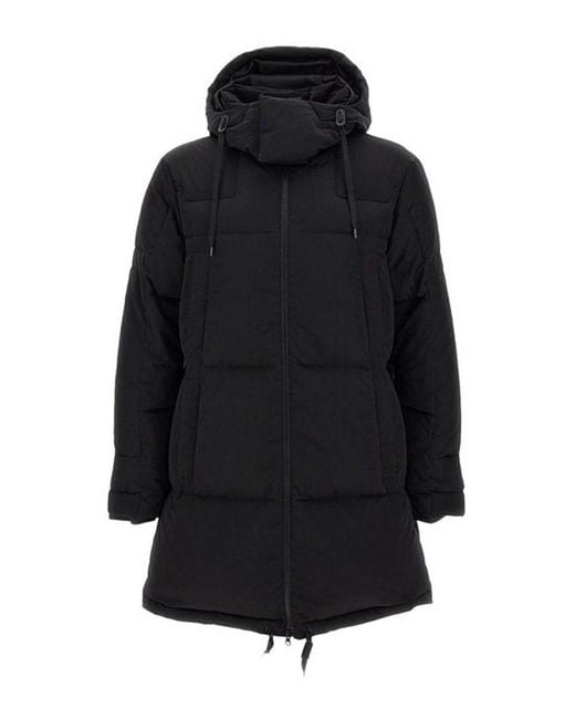 Premiata Black Down Coats for men