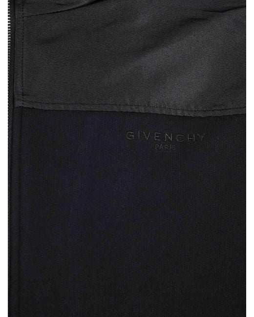 Givenchy Blue Windbreaker Hoodie for men