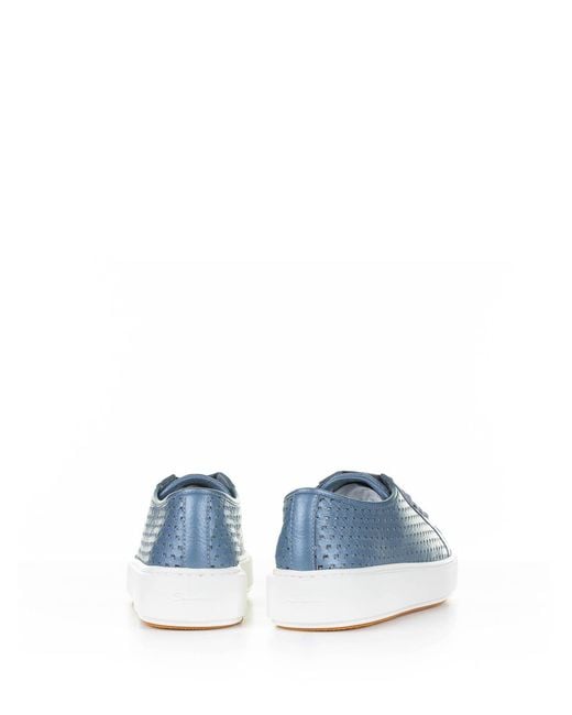 Santoni Blue Light Sneaker