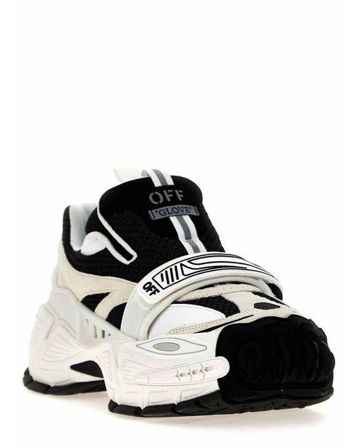 Off-White c/o Virgil Abloh Black Glove Sneakers for men