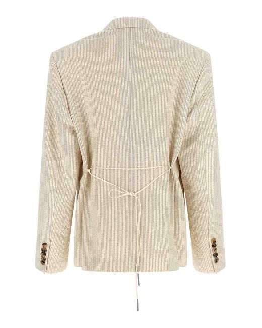 Dries Van Noten Natural Bosea Bis Blazer