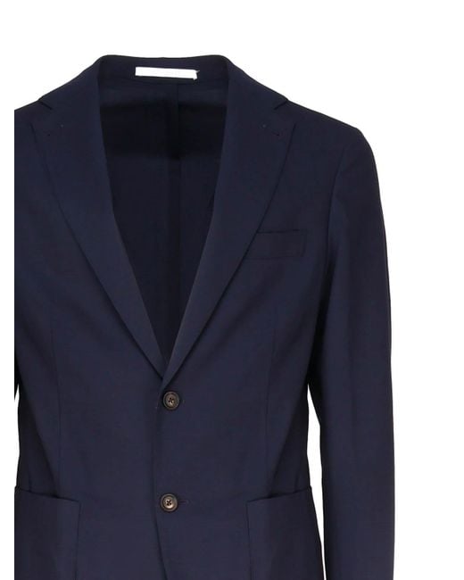 Eleventy Blue Single-breasted Suit for men