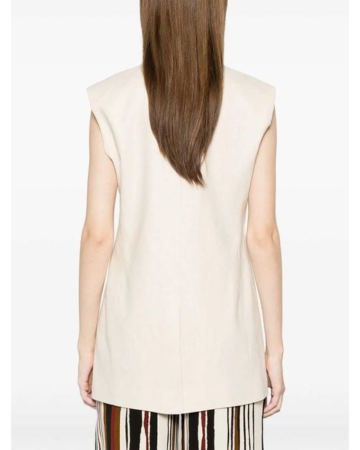 Twinset Natural Waistcoat