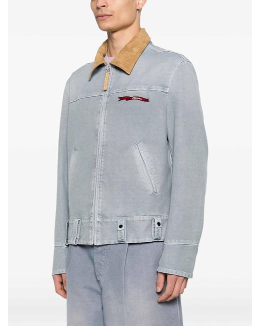 Marni Blue Outerwear for men