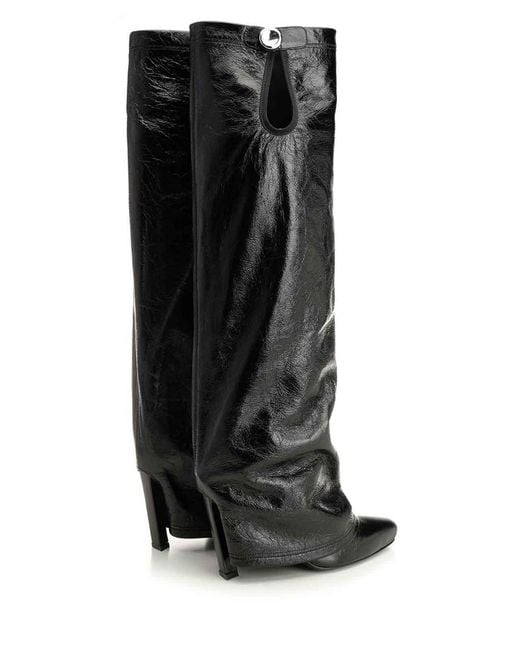 The Attico Black Leon Boot