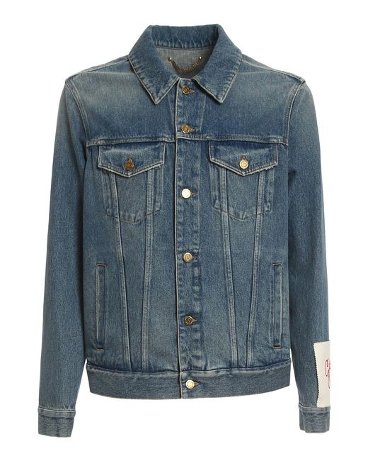 Golden Goose Deluxe Brand Blue Jeans Jacket for men