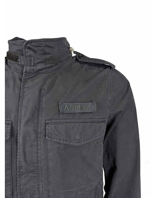 Aspesi Blue Jackets for men