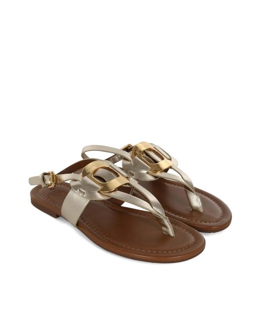 See By Chloé Brown Chany Sandals With Bands