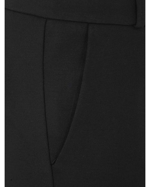 Kiltie Black Floretta Flared Trousers