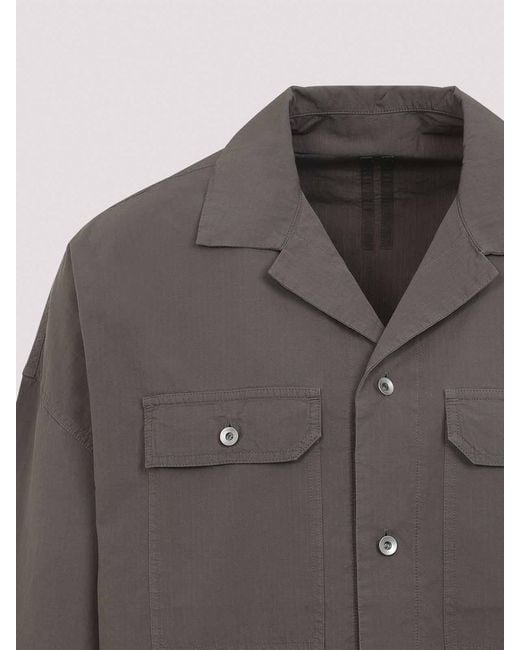 Rick Owens Gray Drkshdw Magnum Tommy Shirt for men