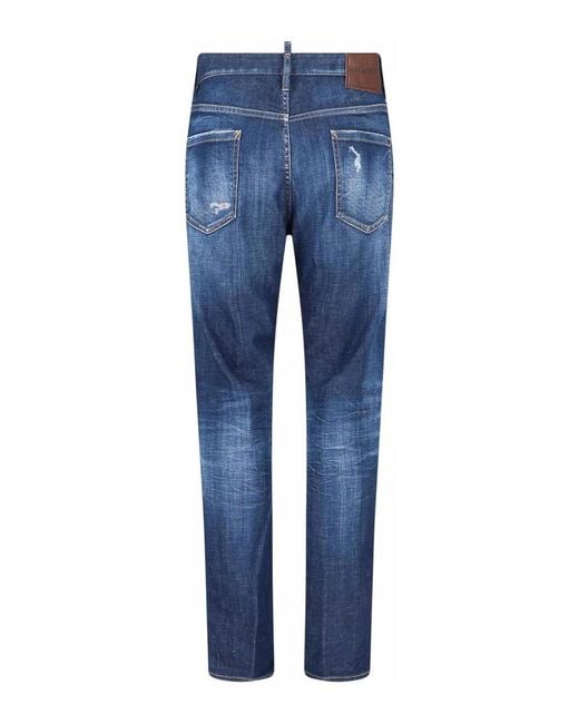 DSquared² Blue Slim Jeans for men
