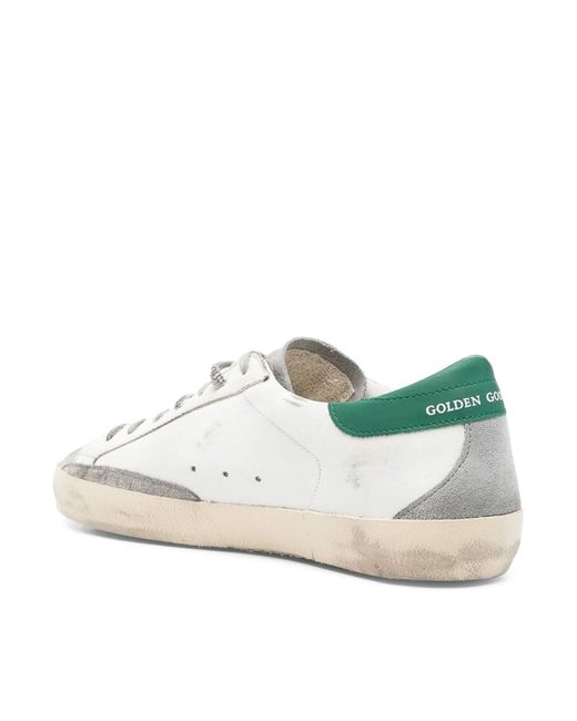 Golden Goose Deluxe Brand White Super-Star Sneakers for men