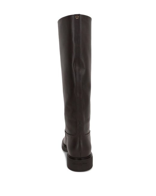 Gianvito Rossi Black 50Mm Moka Boots