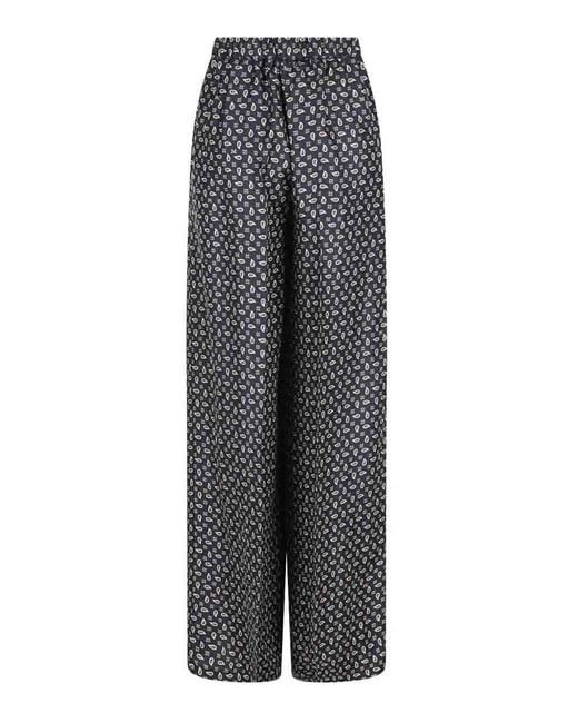 Max Mara Gray Mistletoe Trousers