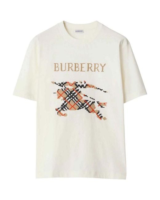 Burberry White T-Shirts for men