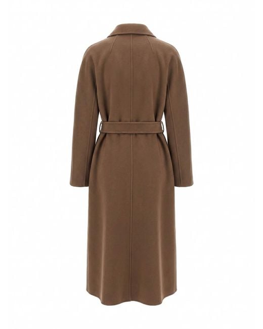 Max Mara Brown Maxmara 'S Esturia Coat