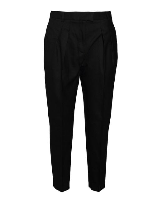 Karl Lagerfeld Black Tech Fabric Pants