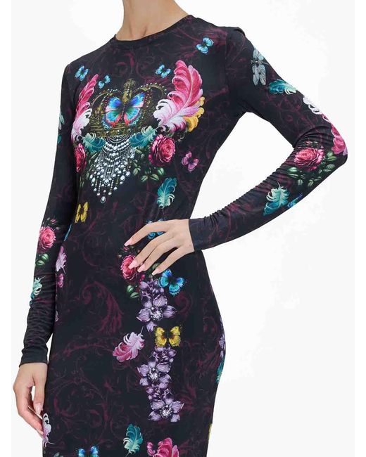 Versace Jeans Couture Blue Dress