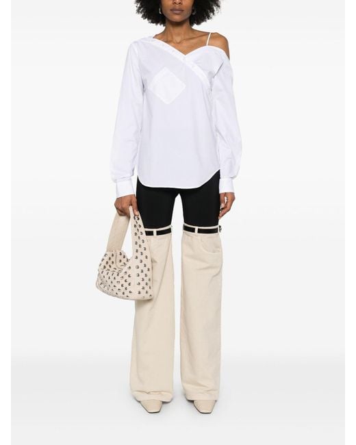 Coperni White Heart Shirt
