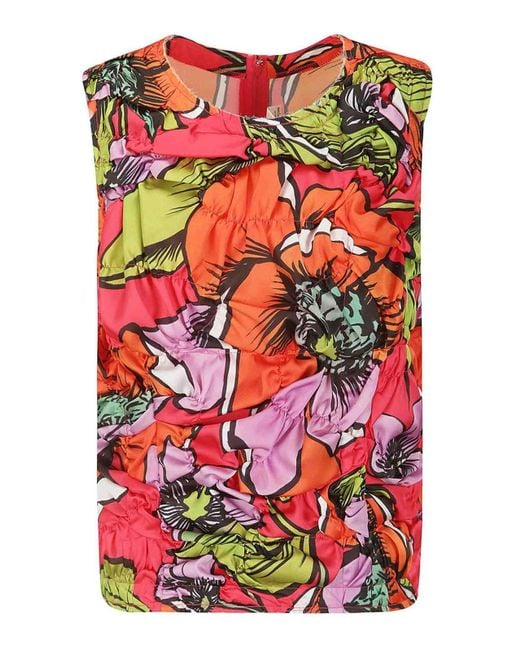 Comme des Garçons Red Blouse