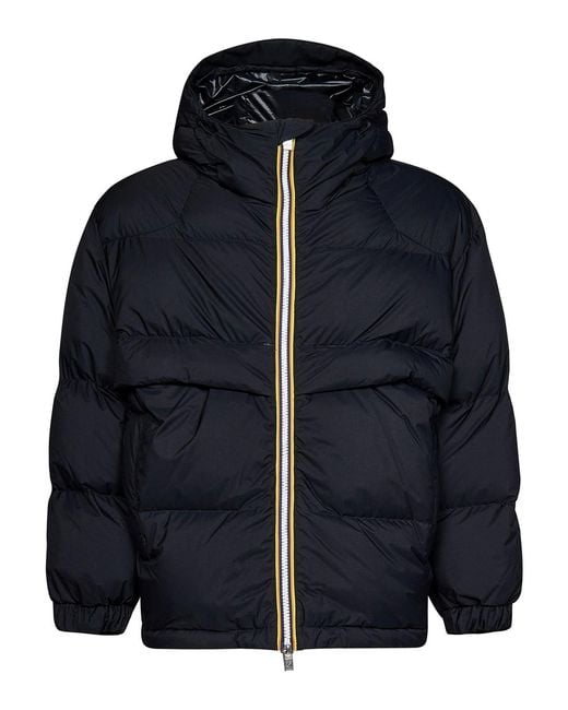 K-Way Blue Clauden 2.1 Amiable Padded Jacket for men