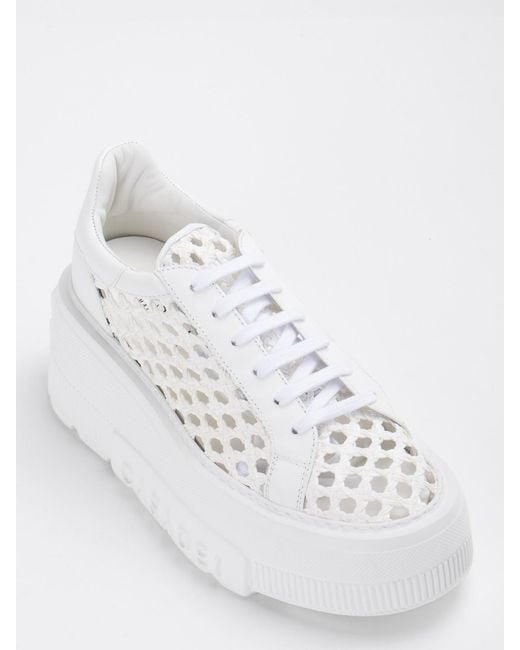 Casadei White Trainers