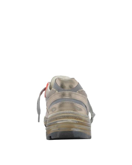 Golden Goose Deluxe Brand Gray Running Dad-Star Sneakers for men