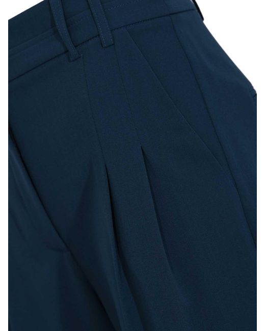 Patrizia Pepe Blue Palazzo Trousers