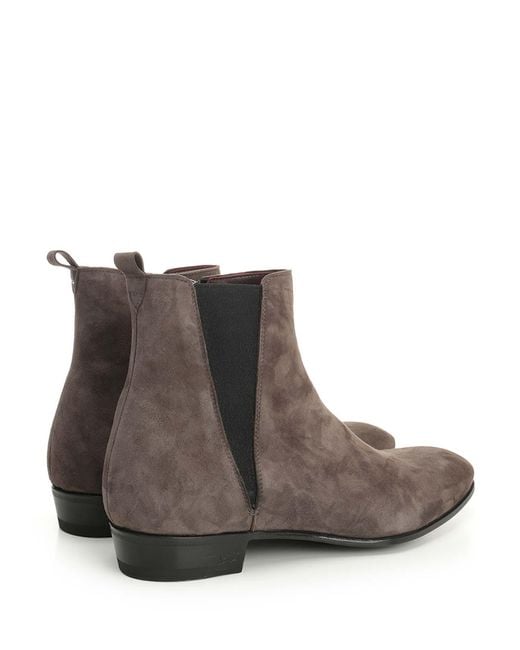 Lidfort Brown Suede Ankle Boot for men