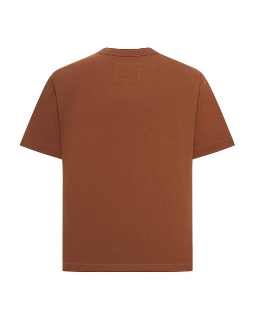 Sacai Brown Carhartt Wip Cotton Jersey T-Shirt for men